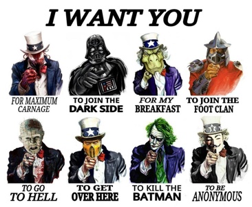 I want you for...